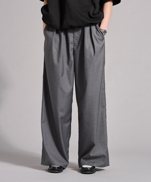 2 TUCK WIDE SLACKS / ツータックワイドスラックス（スラックス