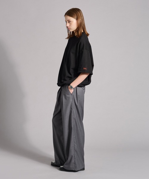 2-tacs WIDE SLACKS ワイドスラックス BROWN by 2-tacs 