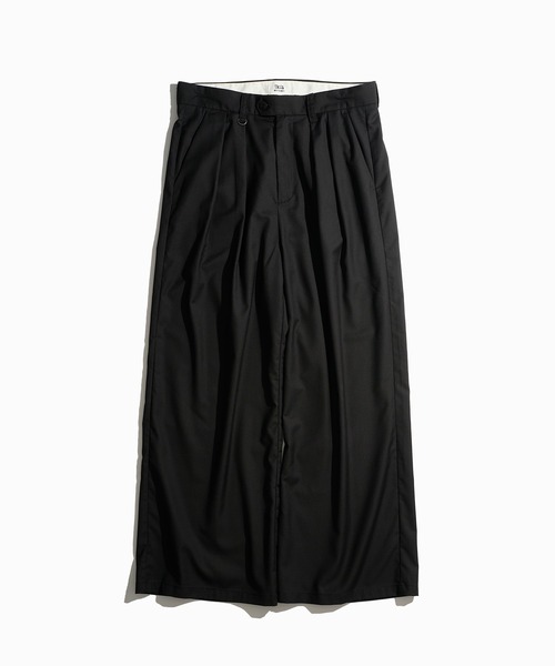 2 TUCK WIDE SLACKS / ツータックワイドスラックス（スラックス