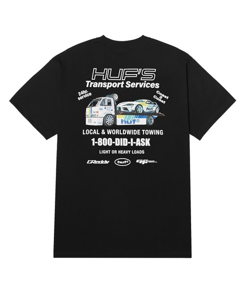 HUF X GREDDY TOW TEE / HUF 半袖 Tシャツ コラボレーション（T
