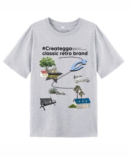 AsRiRe（アスリレイ）の「新色追加　SummerCollection/バカンスミックスTシャツ（Tシャツ/カットソー・レディース・ホワイト/ネイビー/ライトグレー/ブラック/ブラック系/ホワイト系/アイボリー・M）」の6枚目の写真