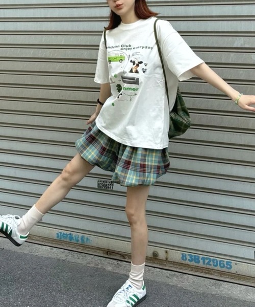 AsRiRe（アスリレイ）の「新色追加　SummerCollection/バカンスミックスTシャツ（Tシャツ/カットソー・レディース・ホワイト/ネイビー/ライトグレー/ブラック/ブラック系/ホワイト系/アイボリー・M）」の13枚目の写真