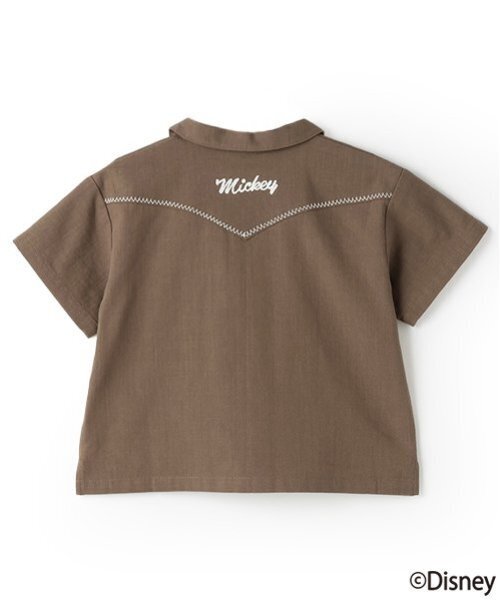 petit main（プティマイン）の「【Disney】開衿半袖シャツ（シャツ/ブラウス・キッズ・カラフル/ブラウン/キナリ・100cm/130cm/110cm/120cm/90cm/80ｃｍ）」の14枚目の写真