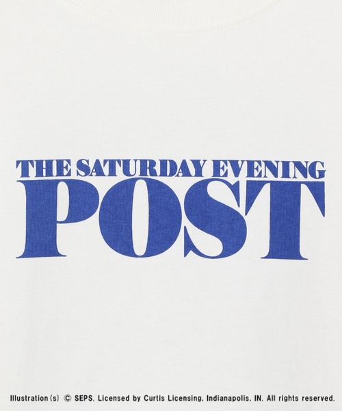 LEPSIM（レプシィム）の「【The Saturday Evening Post】プリントT　494520（Tシャツ/カットソー・レディース・杢グレー/オフホワイト/レッド/ピンク/チャコールグレー/レッド系その他/ホワイト系その他/ブルー系その他・FREE）」の11枚目の写真