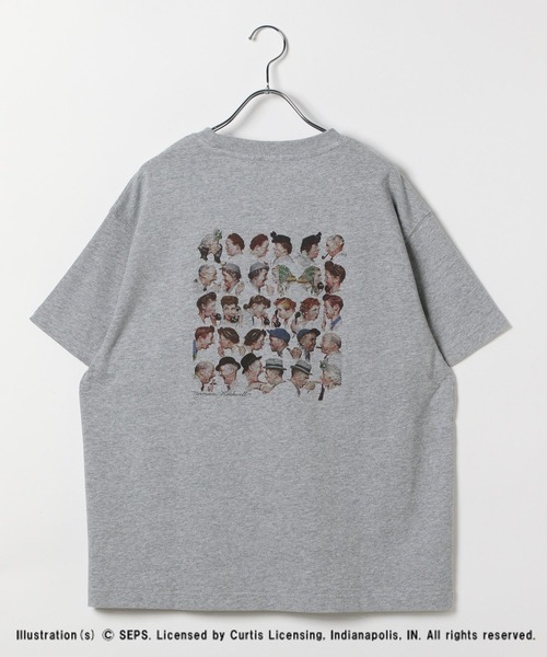 LEPSIM（レプシィム）の「【The Saturday Evening Post】プリントT　494520（Tシャツ/カットソー・レディース・杢グレー/オフホワイト/レッド/ピンク/チャコールグレー/レッド系その他/ホワイト系その他/ブルー系その他・FREE）」の9枚目の写真