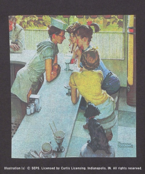 LEPSIM（レプシィム）の「【The Saturday Evening Post】プリントT　494520（Tシャツ/カットソー・レディース・杢グレー/オフホワイト/レッド/ピンク/チャコールグレー/レッド系その他/ホワイト系その他/ブルー系その他・FREE）」の20枚目の写真