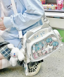 Y2Kガーリー*3WAYねこ型痛バッグ