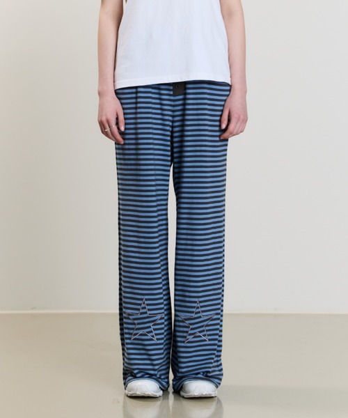 LUVISTRUE（ラヴイズトゥルー）の「SM STAR PANTS（スウェットパンツ・レディース・チャコール/ピンク/ブラック・FREE）」の13枚目の写真