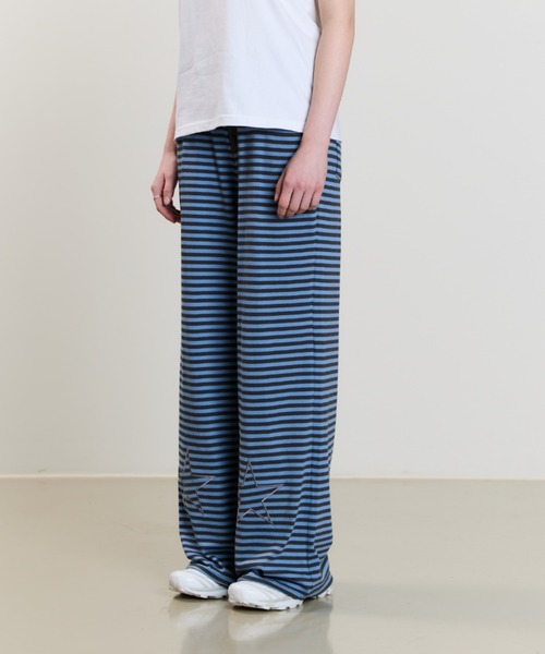 LUVISTRUE（ラヴイズトゥルー）の「SM STAR PANTS（スウェットパンツ・レディース・チャコール/ピンク/ブラック・FREE）」の14枚目の写真