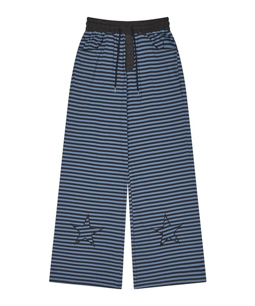 LUVISTRUE（ラヴイズトゥルー）の「SM STAR PANTS（スウェットパンツ・レディース・チャコール/ピンク/ブラック・FREE）」の21枚目の写真