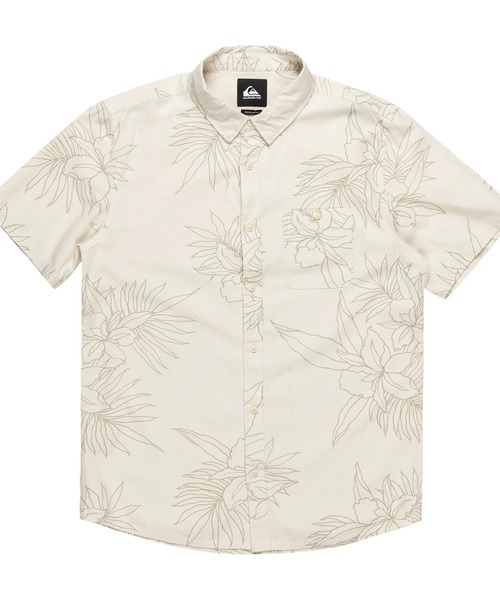 Quiksilver(クイックシルバー)の「GAWANHILL SS/クイックシルバー半袖総柄シャツ(シャツ/ブラウス・メンズ・ブラック/オフホワイト・X-LARGE/LARGE/MEDIUM)」の5枚目の写真