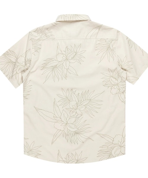 Quiksilver(クイックシルバー)の「GAWANHILL SS/クイックシルバー半袖総柄シャツ(シャツ/ブラウス・メンズ・ブラック/オフホワイト・X-LARGE/LARGE/MEDIUM)」の6枚目の写真