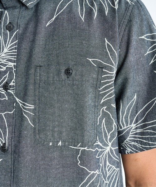 Quiksilver(クイックシルバー)の「GAWANHILL SS/クイックシルバー半袖総柄シャツ(シャツ/ブラウス・メンズ・ブラック/オフホワイト・X-LARGE/LARGE/MEDIUM)」の10枚目の写真