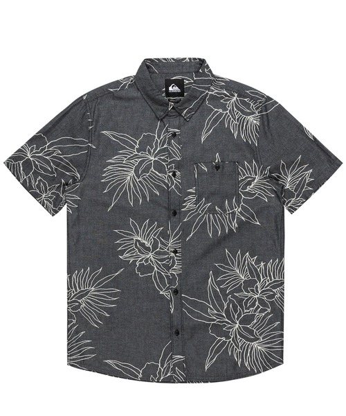 Quiksilver(クイックシルバー)の「GAWANHILL SS/クイックシルバー半袖総柄シャツ(シャツ/ブラウス・メンズ・ブラック/オフホワイト・X-LARGE/LARGE/MEDIUM)」の14枚目の写真