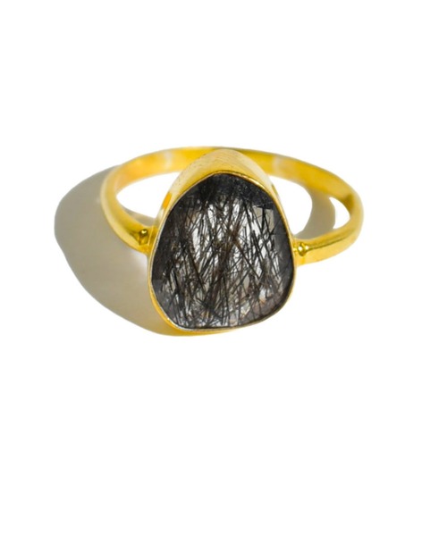 les bonbon(ルボンボン)の「【les bonbon】mistero ring/ミステロ リング(リング・レディース・ピンク/ゴールド/ブラック・#9/#11/#13/#15)」の2枚目の写真