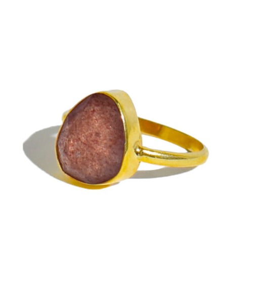 les bonbon(ルボンボン)の「【les bonbon】mistero ring/ミステロ リング(リング・レディース・ピンク/ゴールド/ブラック・#9/#11/#13/#15)」の5枚目の写真