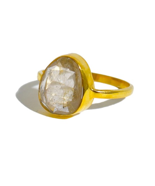 les bonbon(ルボンボン)の「【les bonbon】mistero ring/ミステロ リング(リング・レディース・ピンク/ゴールド/ブラック・#9/#11/#13/#15)」の7枚目の写真