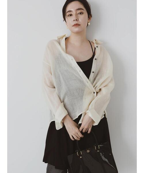 セール】【松井愛莉着用】ラミー2WAYオーバーシャツ（シャツ