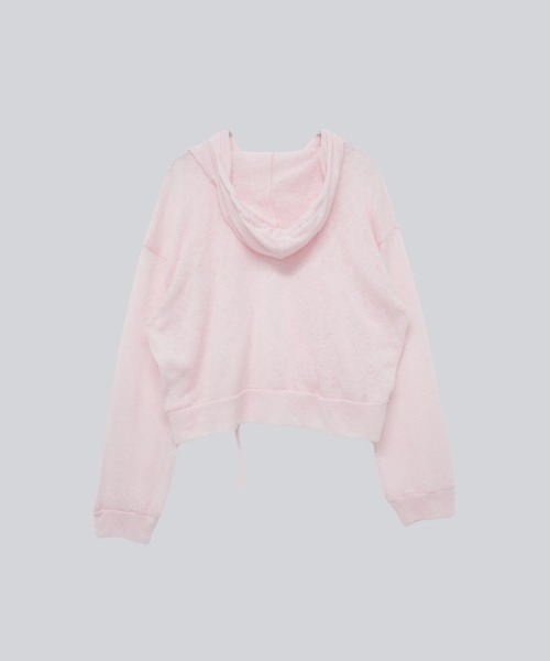 ドローストリングデザイン シアーパーカー（Tシャツ/カットソー