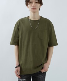 USAコットン 半袖 ポケTEE