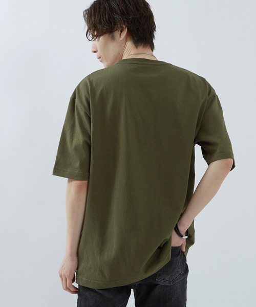 improves（インプローブス）の「USAコットン 半袖 ポケTEE（Tシャツ/カットソー・メンズ・グレー/ブラック/カーキ/ネイビー/ベージュ/ホワイト・LARGE/MEDIUM）」の10枚目の写真