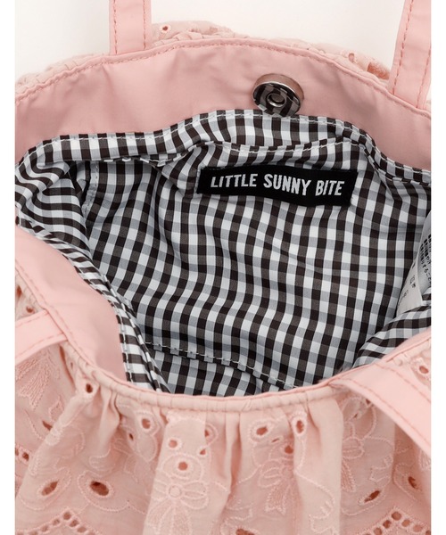 Little sunny bite(リトルサニーバイト)の「bear lace bag(ショルダーバッグ・レディース・ホワイト/ブラック/ピンク・FREE)」の22枚目の写真