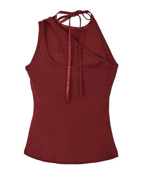 【未使用】MEDI CONCEPT LOGO KNIT TANK TOP セール】MEDI DIMENSIONAL KNIT TANK（タンクトップ）｜Ameri