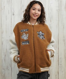 DC（ディーシー）の「【ムラサキスポーツ限定】DC/ディーシー ボアジャケット BOA VARSITY JACKET LJK254316M（その他アウター）」