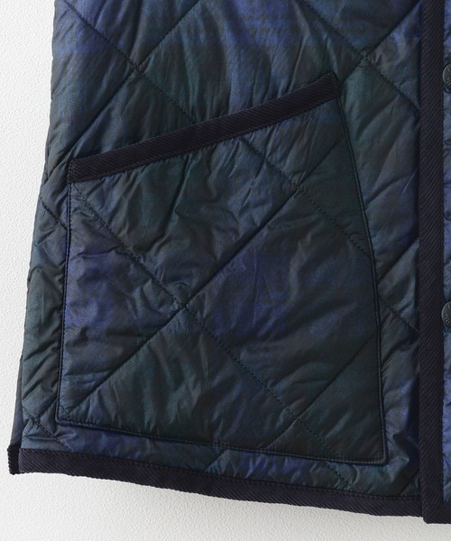 Vincent et Mireille（バンソンエミレイユ）の「Vincent et Mireille/バンソンエミレイユ RIDING VEST(PRINT) ライディングベスト(プリント) キルティングベスト（ベスト・メンズ・ベージュ・36）」の19枚目の写真