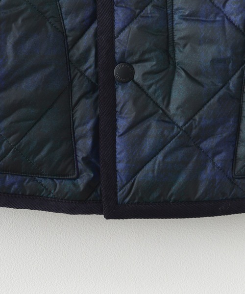 Vincent et Mireille（バンソンエミレイユ）の「Vincent et Mireille/バンソンエミレイユ RIDING VEST(PRINT) ライディングベスト(プリント) キルティングベスト（ベスト・メンズ・ベージュ・36）」の21枚目の写真