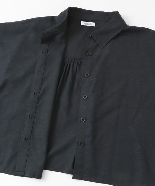 URBAN RESEARCH Sonny Label(アーバンリサーチサニーレーベル)の「リネン混クロップドドルマンシャツ(シャツ/ブラウス・レディース・オフホワイト/チャコールグレー/ベージュ・FREE)」の16枚目の写真