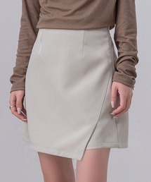 DAY CLOSET | レディース インパン付ききれいめラップ風ミニスカート(スカート)