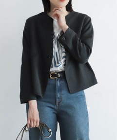 ノンブルアンペール　ジャケット 楽天市場】NOMBRE IMPAIR ノンブルアンペール アルパカ ウール