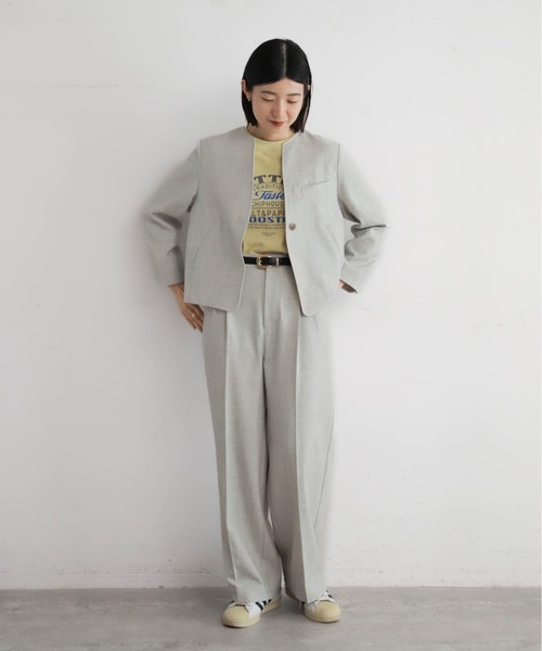 メランジカルゼ ショートジャケット | NOMBRE IMPAIR