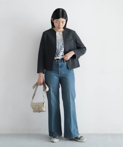 あいページ ショートジャケット メランジカルゼ ショートジャケット | NOMBRE IMPAIR