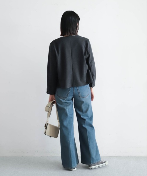 専用　TOWAVASEショートジャケット TOWAVASE 【美品/定価8.1万/2023SS】トワヴァーズ *Zoe jacket