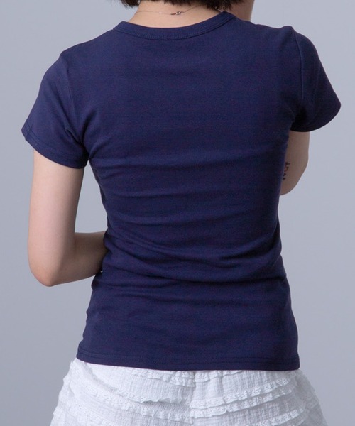 MEMECLE(メメクル)の「【 MEMECLE / メメクル 】33 プリントロゴ COWBOYS Tシャツ(Tシャツ/カットソー・レディース・イエロー/ネイビー/ホワイト/レッド/ピンク・FREE)」の14枚目の写真