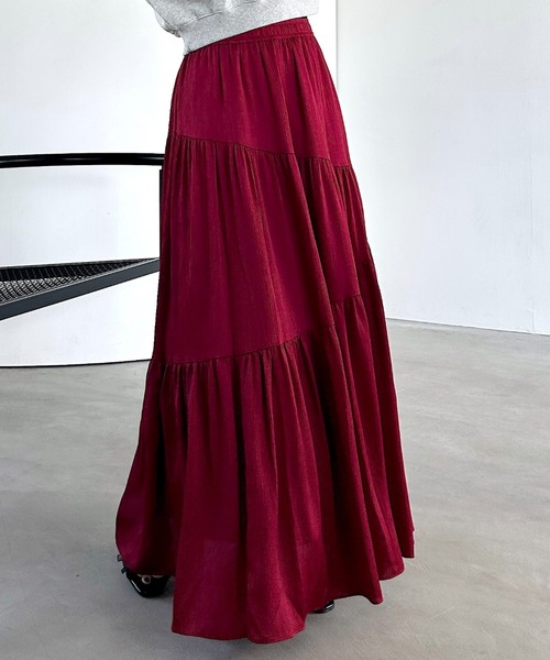 ♡フレアスページ♡ S~Lサイズ展開】フレアデニムパンツ | ファッション通販サイト NUGU