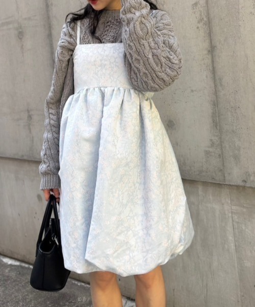 ワンピース HONEY MI HONEY balloon one-piece & skirt two-way balloon one-piece & skirt