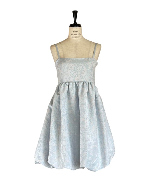 balloon jacquard camisole mini one-piece（ワンピース