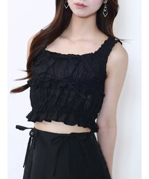 EATME | ギャザーノースリーブTOP(キャミソール)