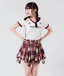 Chick(�`�b�N)��Sports uniform-style tops / �X�|�[�c���j�t�H�[�����g�b�v�X(T�V���c/�J�b�g�\�[)
