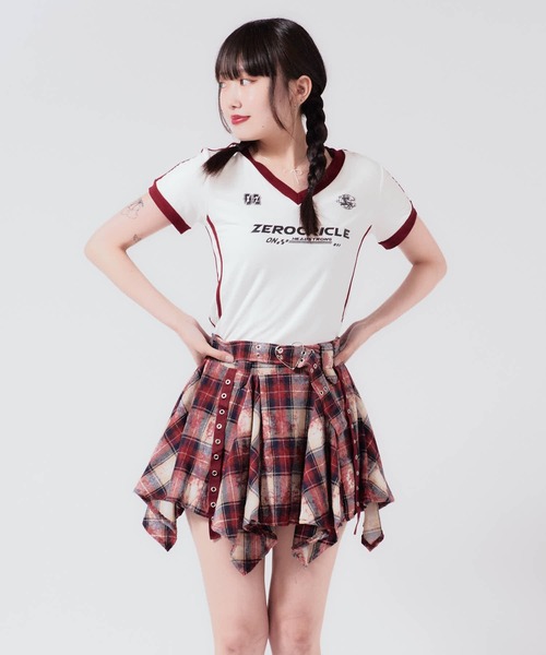 セール】Sports uniform-style tops / スポーツユニフォーム風トップス