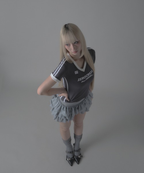 セール】Sports uniform-style tops / スポーツユニフォーム風