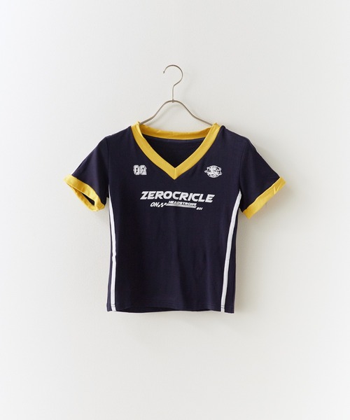 セール】Sports uniform-style tops / スポーツユニフォーム風トップス