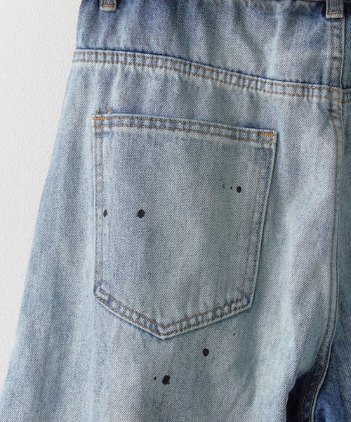 Theater code(シアターコード)の「【26SS再入荷】Gradient design remake style denim / グラデーションデザイン リメイク風デニム(デニムパンツ・メンズ・ブルー・L/M)」の7枚目の写真