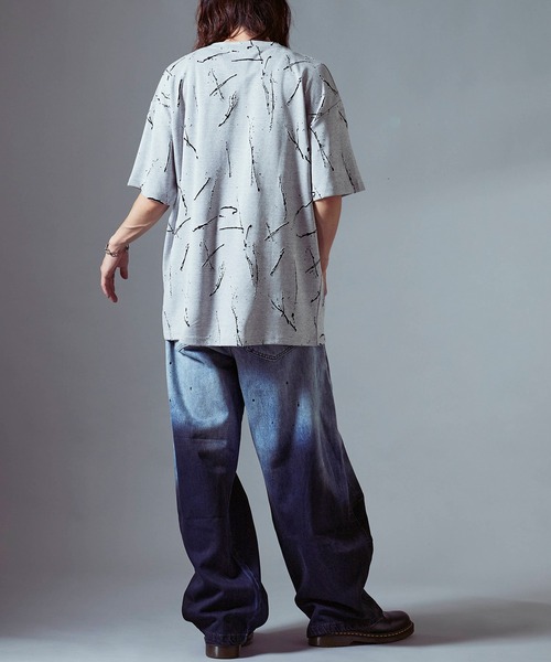Theater code(シアターコード)の「【26SS再入荷】Gradient design remake style denim / グラデーションデザイン リメイク風デニム(デニムパンツ・メンズ・ブルー・L/M)」の14枚目の写真