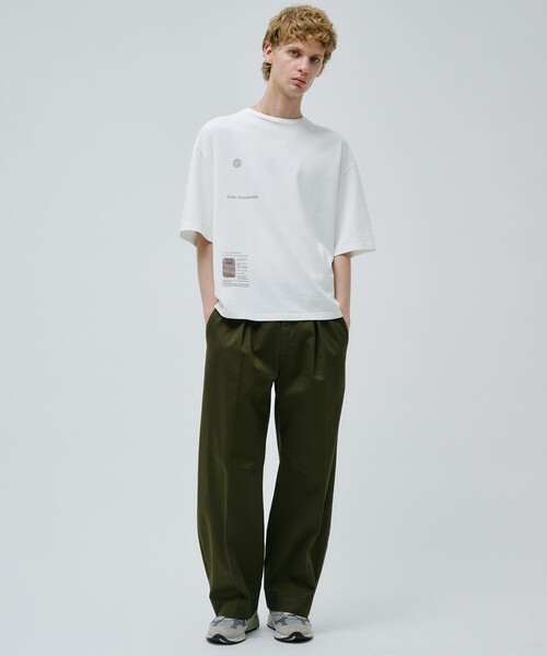 PUBLIC TOKYO(パブリックトウキョウ)の「UNITO サスティナブルフォトTEE(Tシャツ/カットソー・メンズ・ホワイト/パープル/ホワイト系その他/ワイン・1/2)」の20枚目の写真