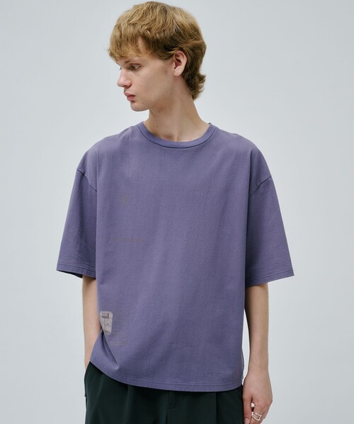 PUBLIC TOKYO(パブリックトウキョウ)の「UNITO サスティナブルフォトTEE(Tシャツ/カットソー・メンズ・ホワイト/パープル/ホワイト系その他/ワイン・1/2)」の11枚目の写真