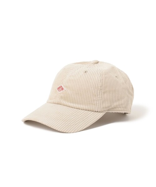 DANTON（ダントン）の「DANTON / CORDUROY 6PANEL CAP（キャップ・レディース・ホワイト/ブラック・ONE SIZE）」の2枚目の写真